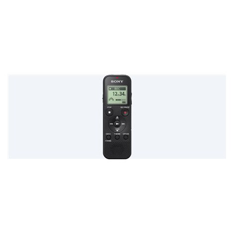 Sony | ICD-PX370 | Black | Monaural | MP3 playback | MP3 | 9540 min | Mono Digital Voice Recorder with Built-in USB - 5